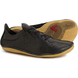 ���B���H �x�A�t�b�g ���f�B�[�X �V���[�Y �X�j�[�J�[ ���U�[ VivoBarefoot Sensushoes - Leather (For Women) Raven