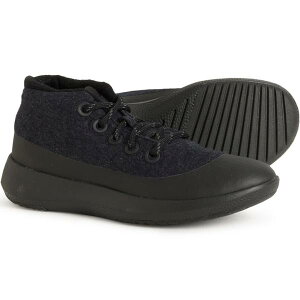 �I�[���o�[�Y ���f�B�[�X �V���[�Y �X�j�[�J�[ �E�[�� Allbirds Wool Runner-Up Mizzle Shoes - Merino Wool (For Women) Ntrl Blck