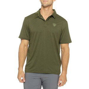 ���V�j���[�� �����Y �g�b�v�X �|���V���c Rossignol Slub Polo Shirt - UPF 50+ Short Sleeve 60F/Dark Pickle