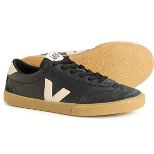 ���F�W�� �����Y �V���[�Y �X�j�[�J�[ ���U�[ VEJA Volley O.T. Sneakers - Leather (For Men) Black �u���b�N