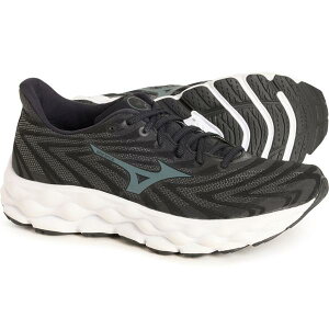 �~�Y�m �����Y �V���[�Y �X�j�[�J�[ Mizuno Wave Sky 8 Running Shoes (For Men) Black-Metallic Grey �u���b�N