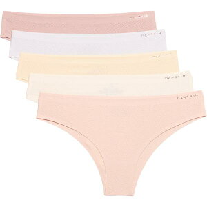 �_���X�L�� ���f�B�[�X �A���_�[�E�F�A �p���c Danskin Bonded Breathable Micro Cheeky Panties - 5-Pack Bikini Briefs Multi �}���`�J���[