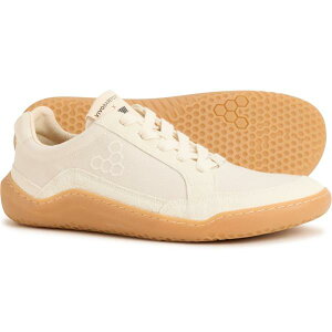 ���B���H �x�A�t�b�g ���f�B�[�X �V���[�Y �X�j�[�J�[ VivoBarefoot Gobi Premium Canvasneakers (For Women) Ivory �A�C�{���[