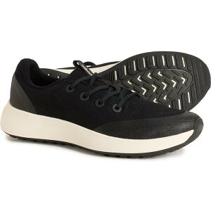 �I�[���o�[�Y �����Y �V���[�Y �X�j�[�J�[ Allbirds Runner Protect Sneakers (For Men) Natural Black/Natural White �z���C�g