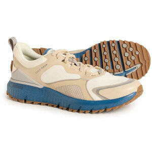 �R�[���n�[�� �����Y �V���[�Y �X�j�[�J�[ Cole Haan ZeroGrand Overtake II Golf Shoes (For Men) Ivory / Paloma / Dark Blue Wr �A�C�{���[