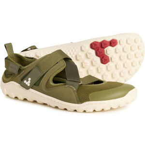���B���H �x�A�t�b�g �����Y �V���[�Y �T���_�� VivoBarefootracker Sandals (For Men) Olive �I���[�u