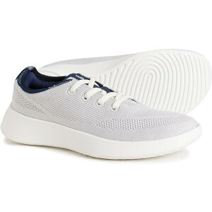 �I�[���o�[�Y ���f�B�[�X �V���[�Y �X�j�[�J�[ Allbirds Tree Runner Go Running Shoes (For Women) Light Grey Tr Nvy �O���[