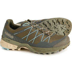 �A�]�� ���f�B�[�X �V���[�Y �X�j�[�J�[ Asolo Tahoe Gore-Tex ML Hiking Shoes - Waterproof (For Women) Olive/Celadon �I���[�u