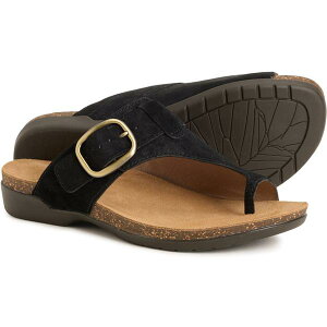 �_���X�R ���f�B�[�X �V���[�Y �T���_�� �X�G�[�h Dansko Rylee Sandals - Suede (For Women) Black Suede �u���b�N