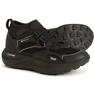 �e�o ���f�B�[�X �V���[�Y �X�j�[�J�[ Teva Trailwinder Gore-Tex Mid Hiking Shoes - Waterproof (For Women) Black �u���b�N