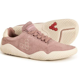 ���B���H �x�A�t�b�g ���f�B�[�X �V���[�Y �X�j�[�J�[ ���U�[ VivoBarefoot Motustudio Sneakers - Leather (For Women) Twilight Mauve