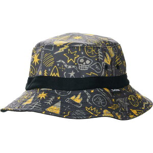 �_�J�C�� ���f�B�[�X �A�N�Z�T���[ �X�q DaKine Beach Bum Bucket Hat Wildside/White �z���C�g