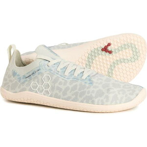 ���B���H �x�A�t�b�g ���f�B�[�X �V���[�Y �X�j�[�J�[ �j�b�g VivoBarefoot Primus Lite Knit Sneakers (For Women) Frosted Mint Leopard �~���g
