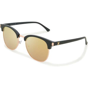 �n�[���[ ���f�B�[�X �A�N�Z�T���[ �T���O���X�E�A�C�E�F�A Hurley Retro Sunglasses - Polarized Mirror Lenses Matte Black �u���b�N