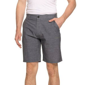 �n�[���[ �����Y �{�g���X �n�[�t�p���c�E�V���[�c �V���[�g�p���c Hurley Essential Heather Hybrid Walking Shorts Ion Grey �O���[
