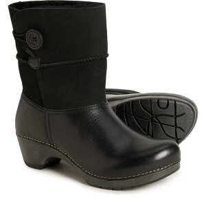 �_���X�R ���f�B�[�X �V���[�Y �u�[�c�E���C���u�[�c ���U�[ Dansko Lillith Boots - Leather (For Women) Black �u���b�N