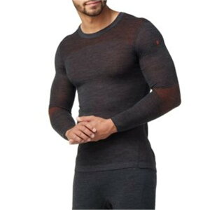 yz X}[gE[ Y Vc gbvX Smartwool Intraknit Merino 200 Crew Top Charcoal Heather