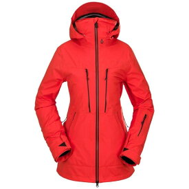 ボルコム レディース アウター ジャケット・ブルゾン ストレッチ ゴアテックス Volcom VS 3L Stretch GORE-TEX Jacket - Women's Orange Shock