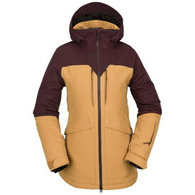 【送料無料】 ボルコム レディース ジャケット・ブルゾン アウター Volcom Shelter 3D Stretch Jacket - Women's Caramel