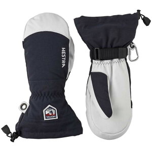 �w�X�g�� �����Y �A�N�Z�T���[ ��� ���U�[ Hestra Army Leather Heli Ski Mittens Navy �l�C�r�[