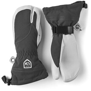 �w�X�g�� ���f�B�[�X �A�N�Z�T���[ ��� Hestra Heli 3-Finger Mittens - Women's Grey/Off White �I�t�z���C�g