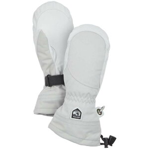 �w�X�g�� ���f�B�[�X �A�N�Z�T���[ ��� Hestra Heli Mittens - Women's Misty Grey/Off White �I�t�z���C�g
