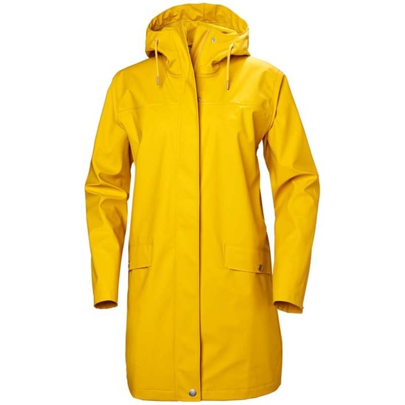  ヘリーハンセン レディース ジャケット・ブルゾン アウター Helly Hansen Moss Rain Coat Women's Essential Yellow