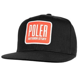 【送料無料】 ポーラー メンズ 帽子 アクセサリー Poler Hype Patch Hat Black