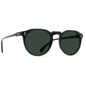 yz C Y TOXEACEFA ANZT[ RAEN Remmy 49 Sunglasses Recycled Black/Green Polarized