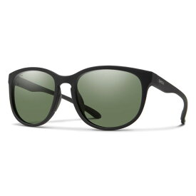 【送料無料】 スミス メンズ サングラス・アイウェア アクセサリー Smith Lake Shasta Sunglasses Matte Black/ChromaPop Polarized Grey Green