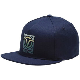 【送料無料】 バンズ メンズ 帽子 アクセサリー Vans DNA Snapback Hat Dress Blues