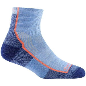 �_�[���^�t ���f�B�[�X �A���_�[�E�F�A �C�� Darn Tough Hiker 1/4 Midweight Cushion Socks - Women's Dusk Denim �f�j��