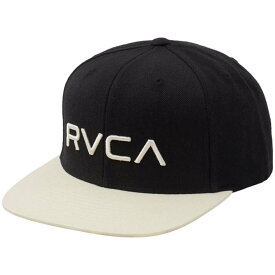 【送料無料】 ルーカ メンズ 帽子 アクセサリー RVCA Twill Snapback II Hat Black/White