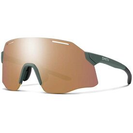 【送料無料】 スミス メンズ サングラス・アイウェア アクセサリー Smith Vert Sunglasses Alpine Green / ChromaPop Rose Gold Mirror