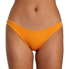 【送料無料】 ルーカ レディース ボトムスのみ 水着 RVCA Tangerine Shimmer Rib Cheeky Bottom - Women's Tangerine