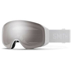 【送料無料】 スミス メンズ サングラス・アイウェア アクセサリー Smith 4D MAG S Goggles White Vapor/ChromaPop Sun Platinum Mirror+ChromaPop Storm Rose Flash