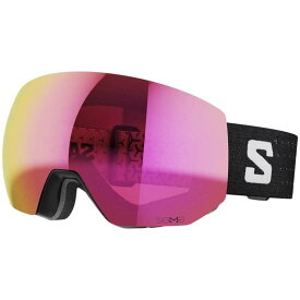 【送料無料】 サロモン メンズ サングラス・アイウェア アクセサリー Salomon Radium Pro Goggles Black/ Sigma Poppy Red