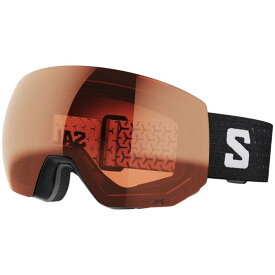 【送料無料】 サロモン メンズ サングラス・アイウェア アクセサリー Salomon Radium Pro Goggles Black/Sigma Apricot