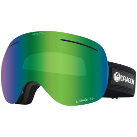 【送料無料】 ドラゴン メンズ サングラス・アイウェア アクセサリー Dragon X1 Goggles Icon Green/LumaLens Green Ion