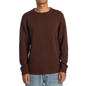 【送料無料】 ルーカ メンズ ニット・セーター アウター RVCA Neps Long-Sleeve Sweater Red Earth