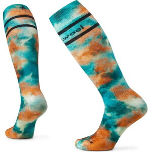 yz X}[gE[ fB[X C A_[EFA Smartwool Full Cushion Tie-Dye OTC Socks - Women's Cascade Green