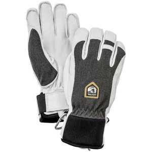 �w�X�g�� �����Y �A�N�Z�T���[ ��� ���U�[ Hestra Army Leather Patrol Gloves Charcoal �`���R�[��