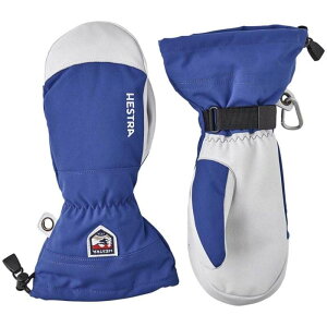 �w�X�g�� �����Y �A�N�Z�T���[ ��� ���U�[ Hestra Army Leather Heli Ski Mittens Royal Blue �u���[