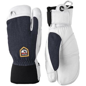 �w�X�g�� �����Y �A�N�Z�T���[ ��� ���U�[ Hestra Army Leather Patrol 3-Finger Mittens Navy �l�C�r�[