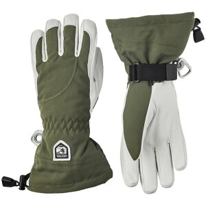 �w�X�g�� ���f�B�[�X �A�N�Z�T���[ ��� Hestra Heli Gloves - Women's Olive/Off White �I�t�z���C�g