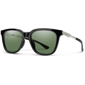 【送料無料】 スミス メンズ サングラス・アイウェア アクセサリー Smith Roam Sunglasses Black/ChromaPop Polarized Gray Green