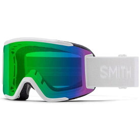 【送料無料】 スミス レディース サングラス・アイウェア アクセサリー Smith Squad S Goggles - Women's White Vapor/ChromaPop Everday Green Mirror+Clear