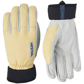 【送料無料】 ヘストラ メンズ 手袋 アクセサリー Hestra Army Leather Wool Terry Gloves Natural Yellow