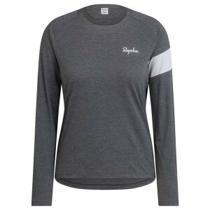 ���t�@ ���f�B�[�X �g�b�v�X �V���c T�V���c ���� Rapha Trail Long-Sleeve Technical T-Shirt - Women's Grey/Light Grey �O���[