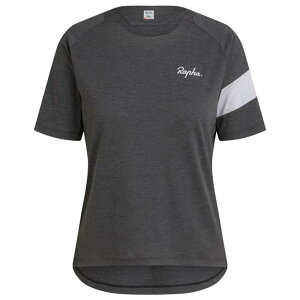 ���t�@ ���f�B�[�X �g�b�v�X �V���c T�V���c Rapha Trail Technical T-Shirt - Women's Dark Grey/Light Grey �O���[